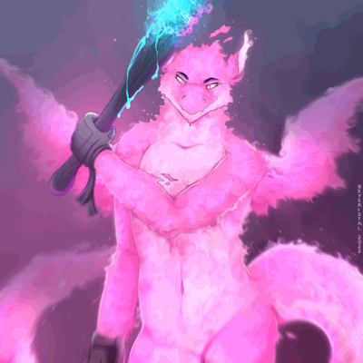 becky inferno with weapon