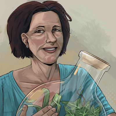 portrait of my mother