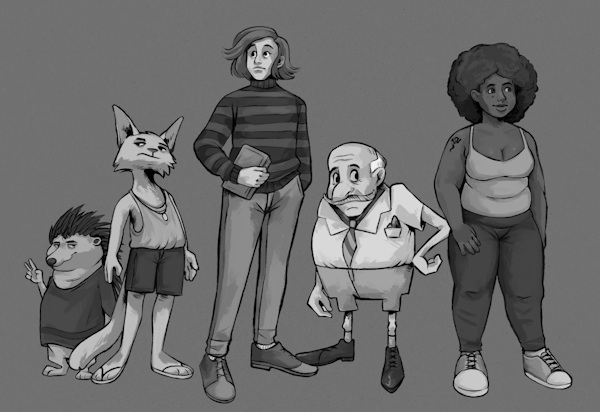 people world illustration